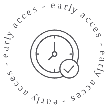 Early access to new launches, sales & masterclasses