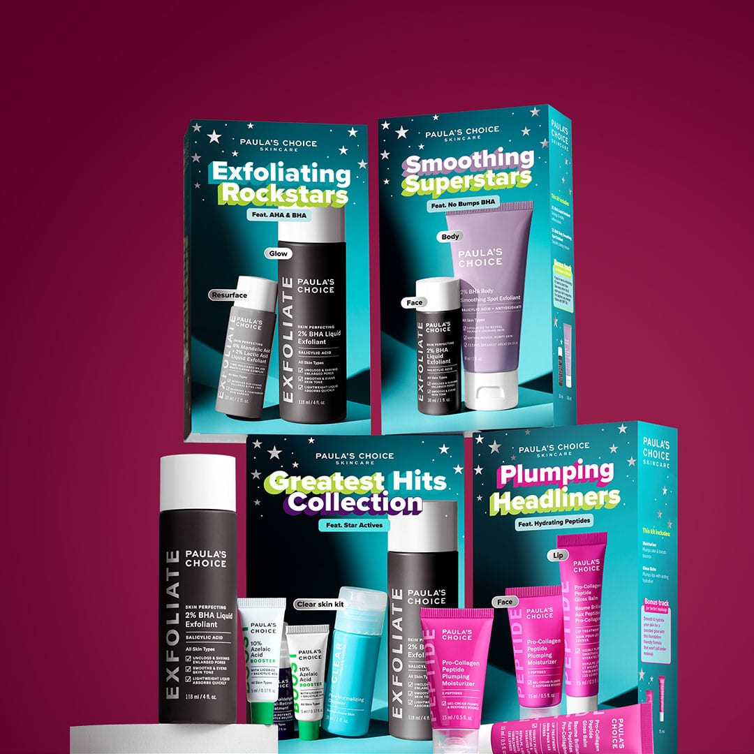 <font style="font-weight: 400; font-size: .5em; letter-spacing: 0px;text-transform: uppercase">HOLIDAY GIFT SETS</font><br /><font style="font-weight: 800; ">Share the glow</font><br />