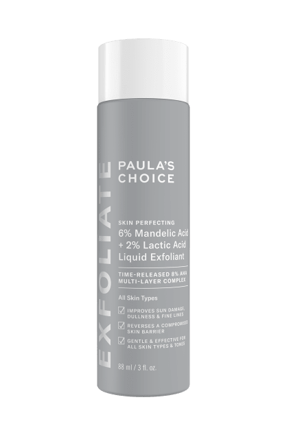 Skin Perfecting 6% Mandelic Acid + 2% Lactic Acid Liquid Exfoliant
