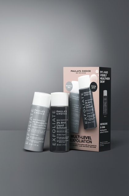 タイムセール 半額 Kit Trial Exfoliation Multi-Level | Choice Paula's トライアルセット・サンプル