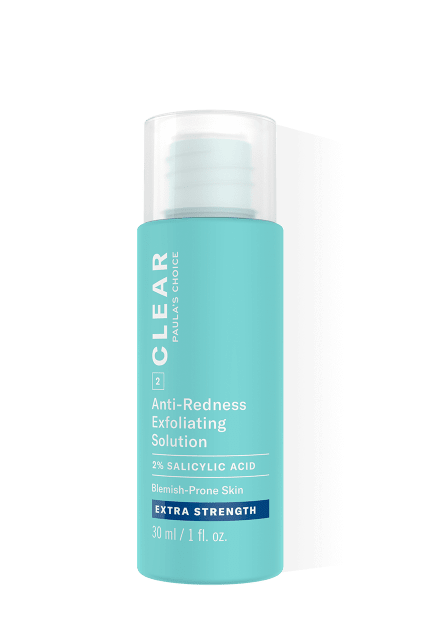 Clear Extra Strength Anti-Redness Exfoliating Solution Salicylic Acid Trial Size