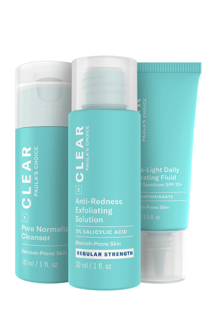 Clear Regular Strength Travel kit