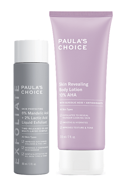 Duo Exfoliants AHA Visage + Corps