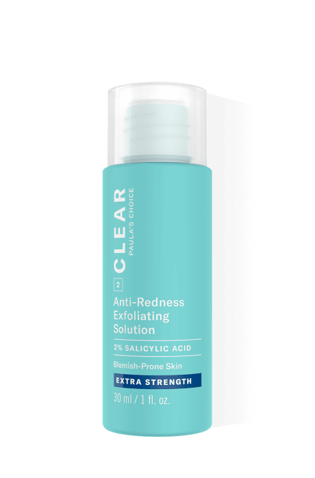 Clear Extra Strength Anti-Redness Exfoliating Solution Salicylic Acid Trial Size