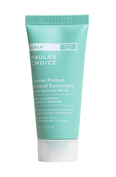 CALM Barrier Protect Mineral Sunscreen SPF 30 Travel Size