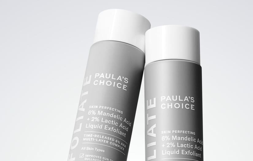 Exfoliation for dry skin