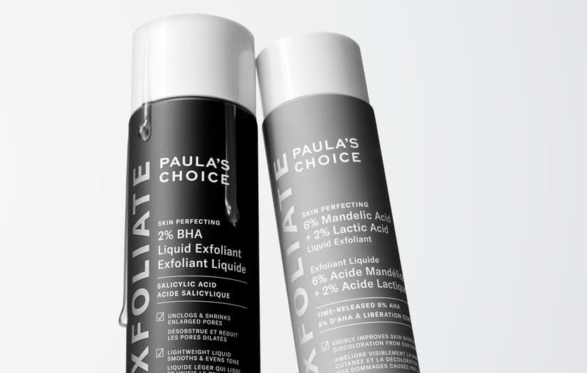 The difference between AHA and BHA exfoliants