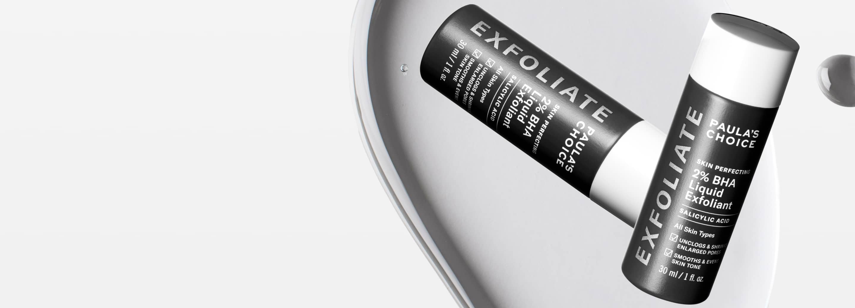 BHA Liquid Exfoliant hero background