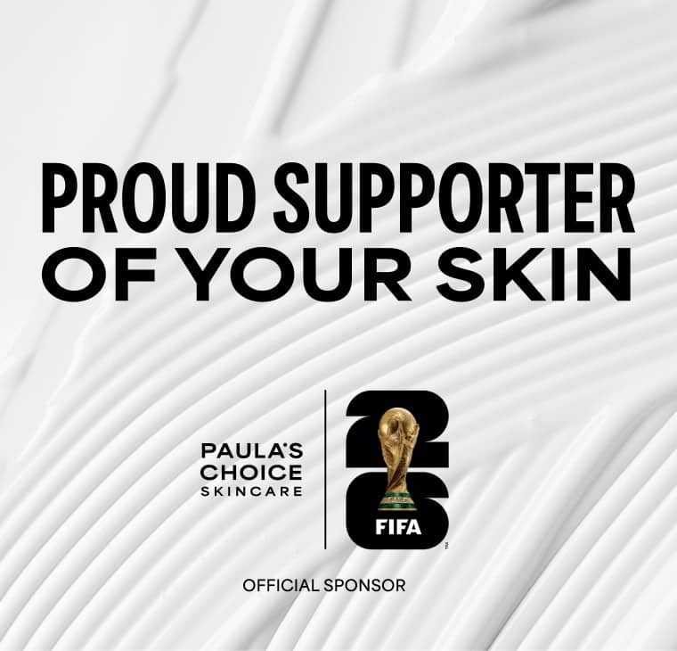 FIFA x Paula's Choice official sponsor badge