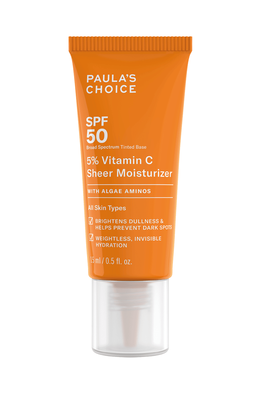 C+ 5 % Vitamina C Hidratante Ultraligera SPF 50 - Tamaño de viaje