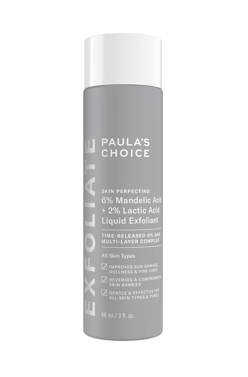 SKIN PERFECTING 6% Mandelic + 2% Lactic Acid AHA Liquid Exfoliant