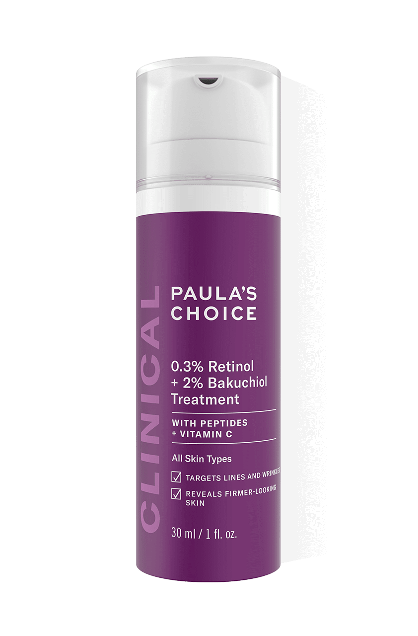 Clinical 0.3% Retinol + 2% Bakuchiol Treatment