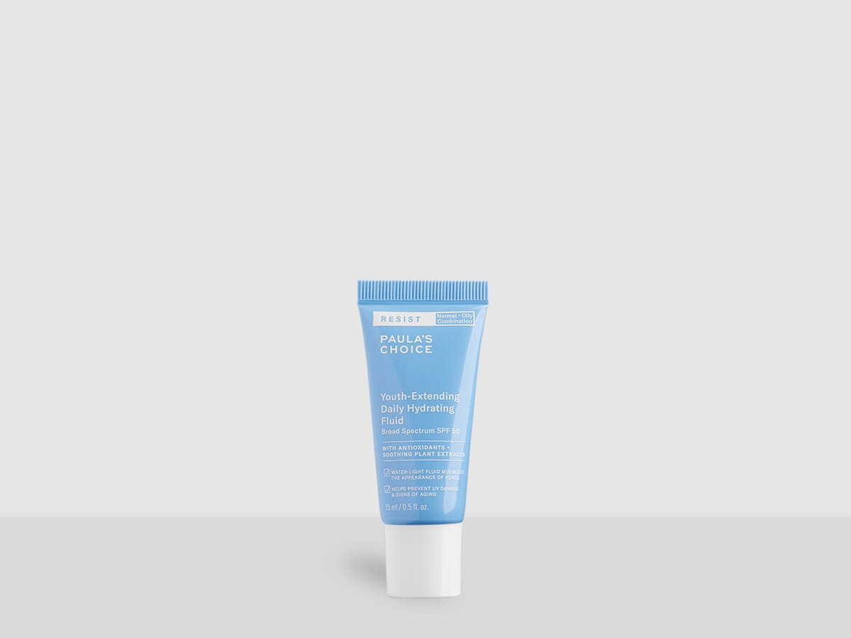 Resist Anti-Aging Youth-Extending Daily Hydrating Fluid broad spectrum SPF 50 Trial Size