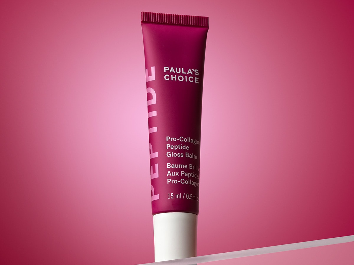 Pro-Collagen Peptide Gloss Balm Lip Treatment Deep Plum