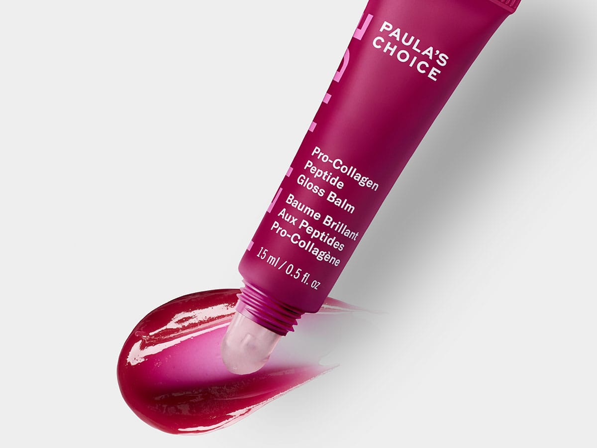 Pro-Collagen Peptide Gloss Balm Lip Treatment Deep Plum