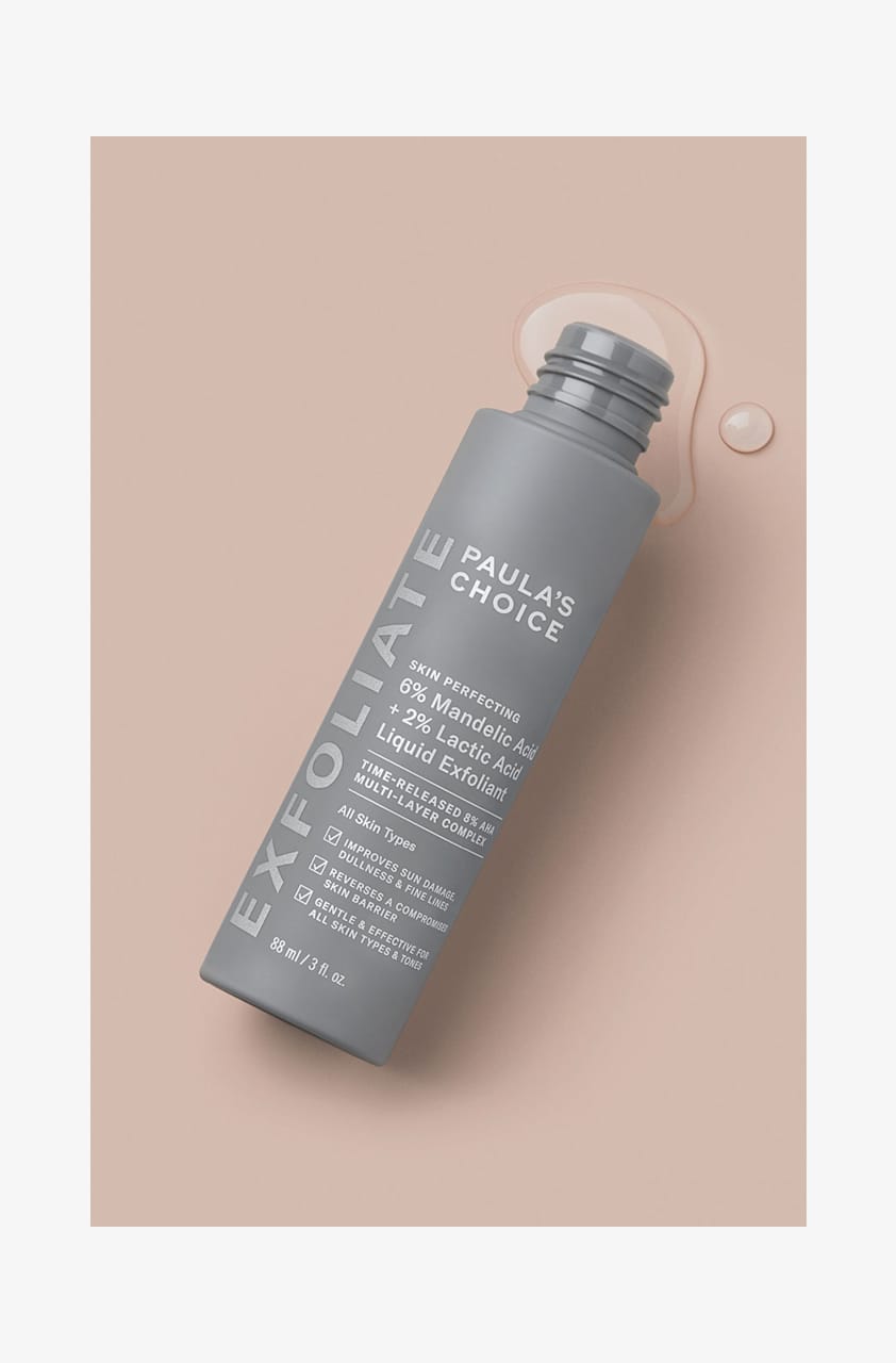 Skin Perfecting 6% Mandelic Acid + 2% Lactic Acid Liquid Exfoliant