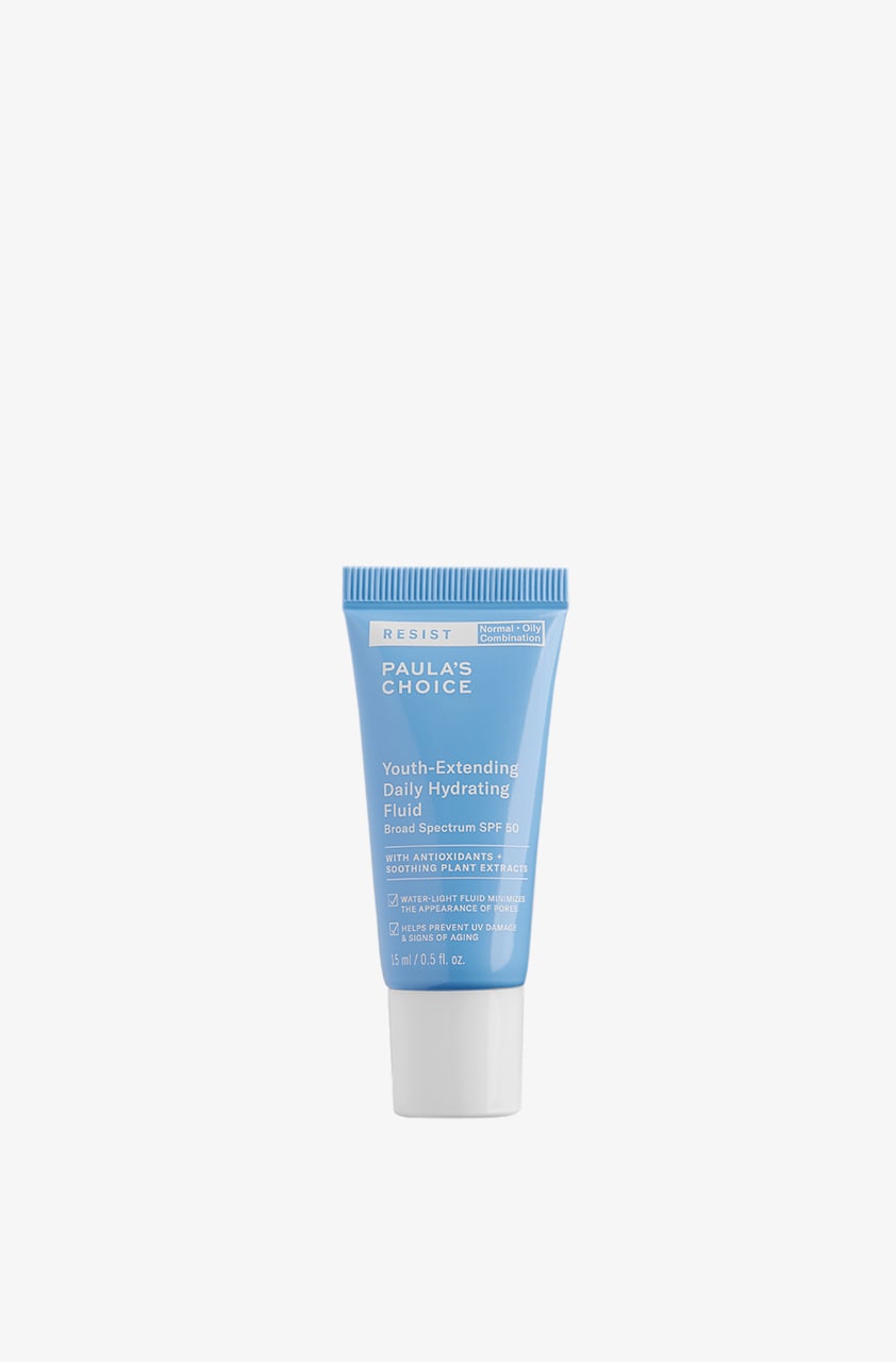Resist Anti-Aging Youth-Extending Daily Hydrating Fluid broad spectrum SPF 50 Trial Size