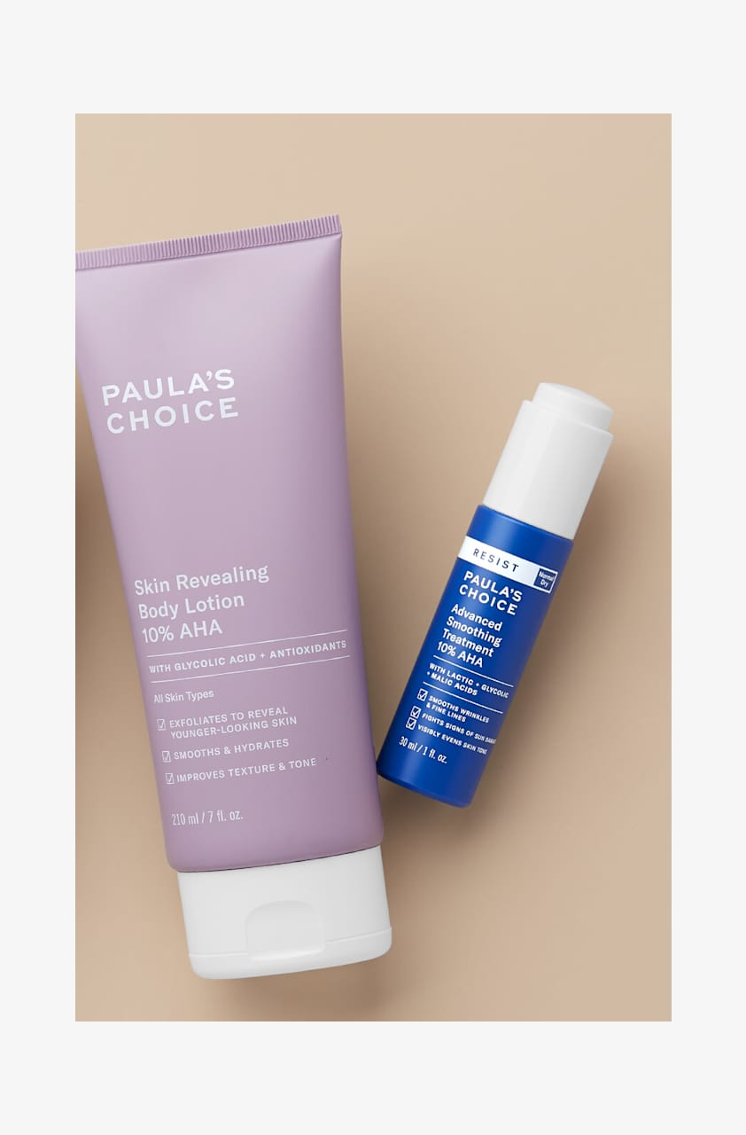 Smooth + radiant face and body